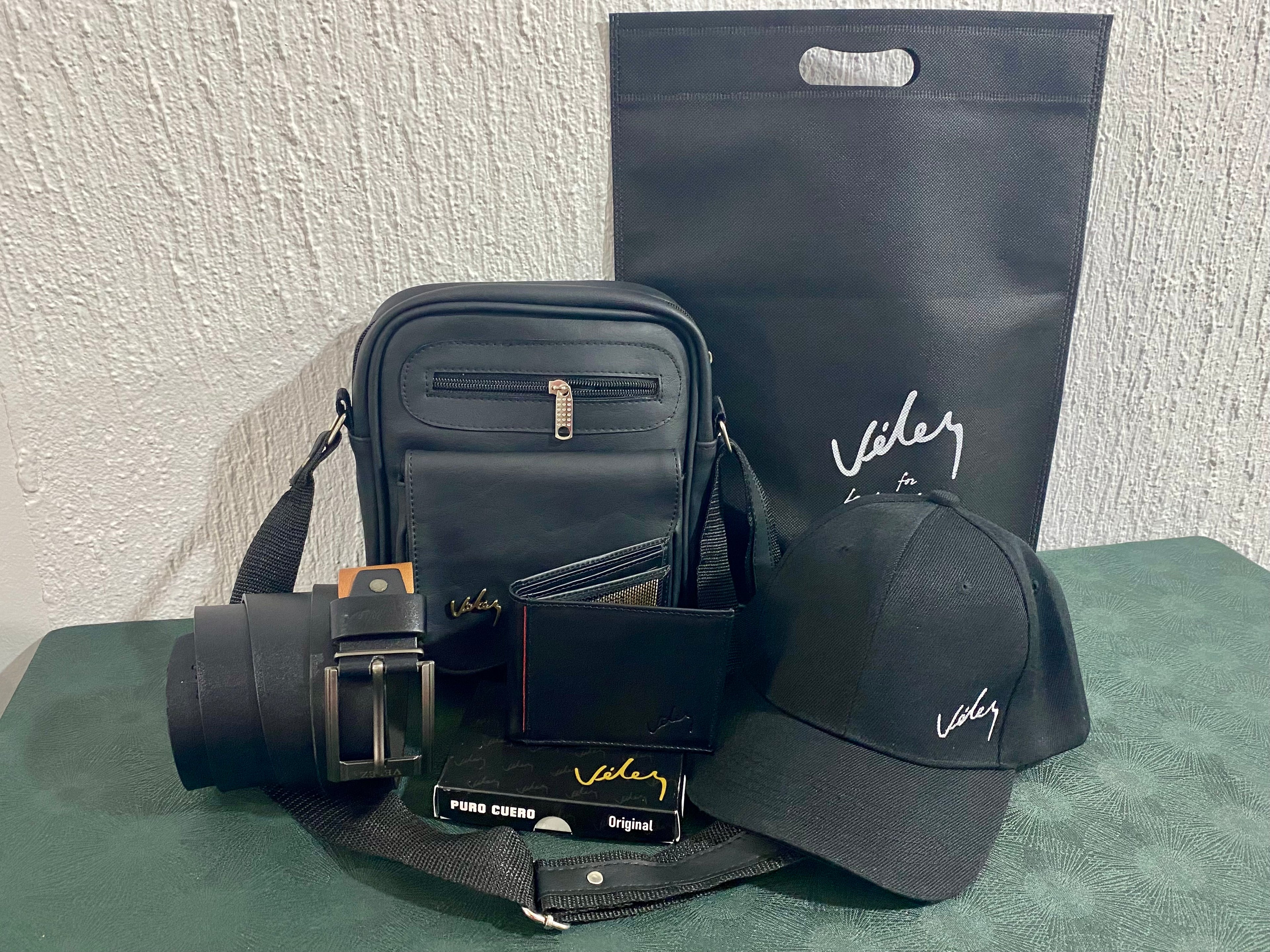 Kit Gorra Correa Billetera